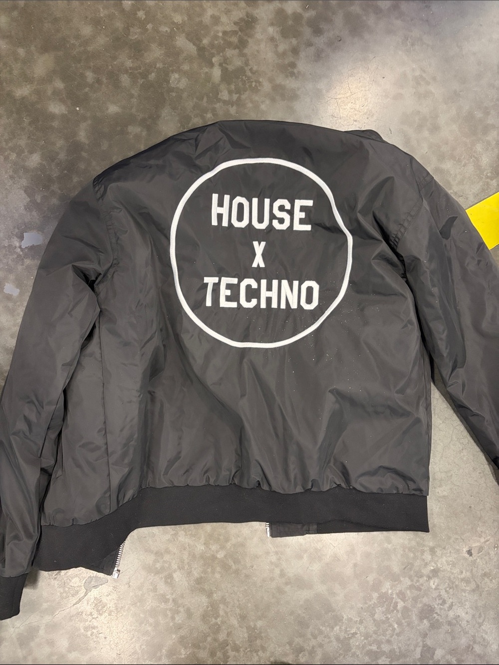 CRSSD Techno Bomber Jacket small house x techno